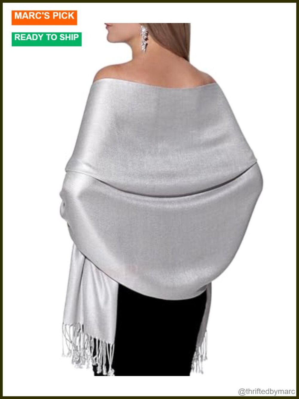 Viscose Pashmina Shawl Wrap Women Evening Dress Wedding
